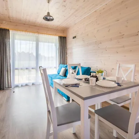 Semesterbostad Cozy, Wooden Homes With Terraces Krynica Morska